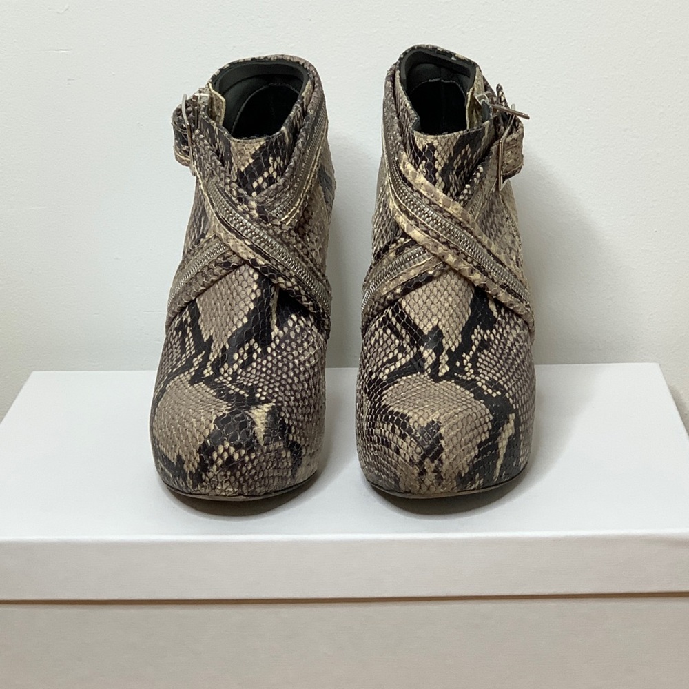 Loeffler Randall Snake Skin Bootie
